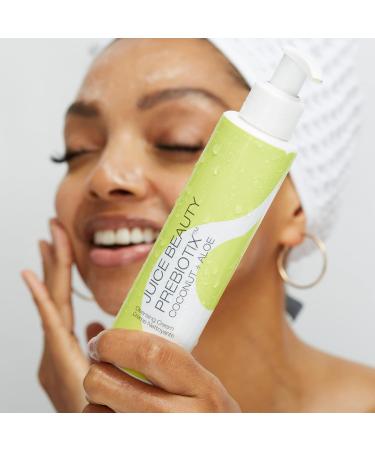 Juice Beauty PREBIOTIX Cleansing Cream - Hydrating Gentle Cleanser with Coconut & Aloe for Makeup Removal - 4.5 oz - Buy Online on GoSupps.com