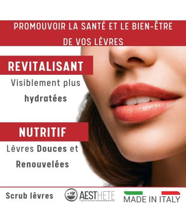 Exfoliating Lip Scrub With Chili Pepper For Rosy Lips - 15ml Natural Formula Organic Forest Fruit Flavor Zero Waste Vegan Made In Italy - Buy Online on GoSupps.com