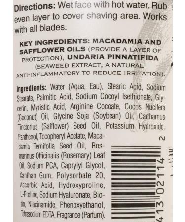 Truman's Gentlemen's Groomers Men's Shave Cream - Ultimate Smooth Close Shave Eliminates Razor Burn & Breakouts - 5oz Macadamia & Safflower Oils - Buy Online on GoSupps.com