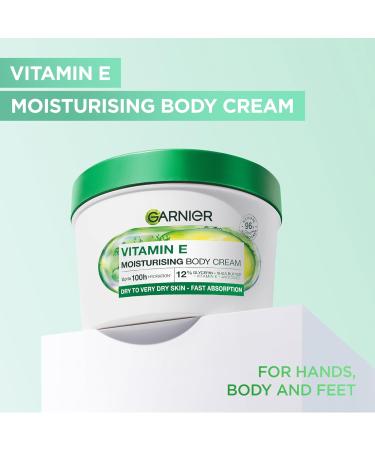 L'OREAL UK LTD Garnier Body Superfood nourishing body cream with avocado and omega 6 body cream for dry skin vegan formula 380ml - Buy Online on GoSupps.com