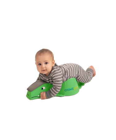 Crawligator Developmental Crawling Toy Provides Mobility for Infants 4-12 Months Old. HSA/FSA Eligible Green