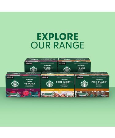 STARBUCKS Pike Place Decaf Roast Medium Roast Ground Coffee K-Cup Pods Box 300 g Decaf Pike Place 75 g (Pack of 4) - Buy Online on GoSupps.com