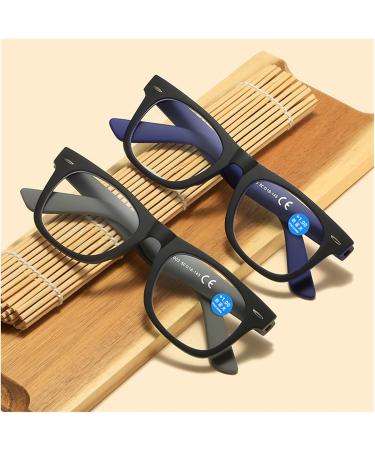 Buy Iynwbjts Anti-Blue Light Reading Glasses for Seniors - Ultra-Light Eye Protection Standard Pupil Spacing Size 2.00 (Black) - International Shipping Available - Buy Online on GoSupps.com