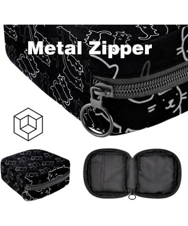 Shop Portable Women's Binding-Up Bags & Menstrual Cup Pockets | Cute Cartoon Cat Designs | Ideal for Teen Girls - Buy Online on GoSupps.com