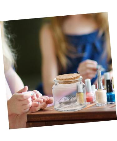 FRCOLOR Nail Cup Glass Nail Liquid Holder Nail Dish Cups with Lids Dappen Dish for Acrylic Nails Nail Dappen Cup Nail Dish Bowl Dappen Dish with Lid Stainless Manicure Saucer Cup - Buy Online on GoSupps.com