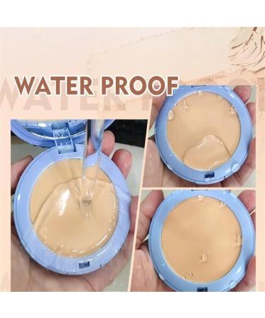 Currentlye Polvo Compacto Gagk Matte Perfection Pressed Powder Polvo Compacto Perfection Mate Gagk Gagk Face Powder Waterproof Pressed Matte Wet and Dry Powder(01*-Classic Ivory) - Buy Online on GoSupps.com