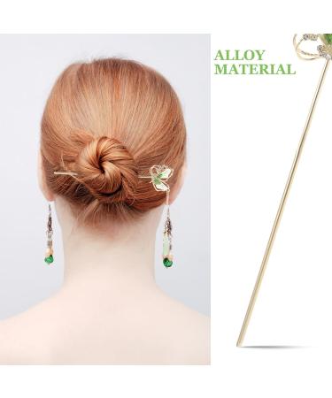 Beavorty Hair Forks Stick Vintage Hair Chopstick Women Hairpin Hairstyle Accessory - Buy Online on GoSupps.com