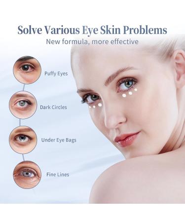 Retinol Under Eye Cream - Cream for Men & Women, Dark Circles, Puffiness & Wrinkles, Anti-Aging Eye Cream for Fine Lines, 0.7 Fl Oz 0.7 Fl Oz (Pack of 1) - Buy Online on GoSupps.com