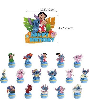 17PCS Cake Cupcake Topper Decorations Cartoon Happy Birthday Party Supplies Kids's Birthday Cake Party Decorations Supplies for Boys Girls' Theme Parties - Buy Online on GoSupps.com