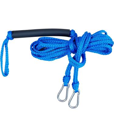 Water Ski Towable Tube Rope Connector - Blue | Tow Rope for Tubing & Surfing | Boat Tube Leash for Water Sports - Sea-Doo, Jet Ski, Waverunner - Buy Online on GoSupps.com