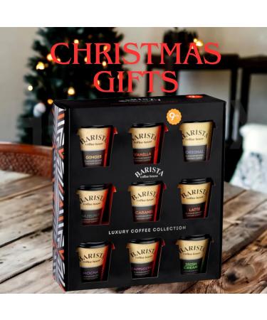 JOLAFUNBS Coffee Gifts - Instant Coffee Hamper | 9x Flavoured Coffee Mini Travel Takeout Cups | Irish Cream Caramel & More- Christmas Gifts For Men Women | Drink Gift For Coffee Lover Gift Card - Buy Online on GoSupps.com