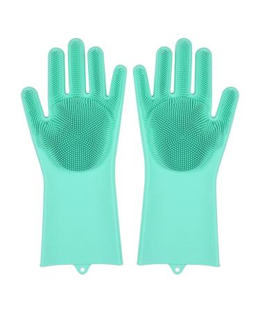 Cleaning Gloves Tableware Cleaning Gloves Household Scrubbers Kitchen Cleaning Tools Dishwashing Gloves Verde