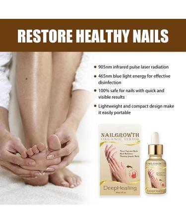 NailGrowth DeepHealing Organic Serum NailGrowth Nail Serum Reconstrux Nail Growth Nail Growth and Strengthening Serum Nail Serum for Growth and Repair for Damaged Nails (1PC) - Buy Online on GoSupps.com
