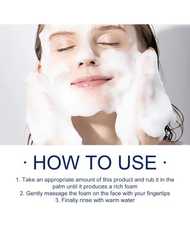  Luthasolic Akne Clean Foam Cleanser 170 g Acne Foaming Wash Akne Gentle Facial Cleansing Foam Deep Pore Cleansing Foam for Facial Cleansing Against Makeup Dirt (4%) - Buy Online on GoSupps.com