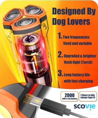 SCOVIE Dog Bark Deterrent Device For Puppy Small Medium Large Dogs - Buy Online on GoSupps.com