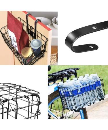 Wiel Bike Basket with Rainproof Cover - Folding Steel Bicycle Basket for Commuter Grocery Shopping and Picnics - Easy Install, Heavy-Duty Metal Wire, 33 lbs Capacity - Buy Online on GoSupps.com