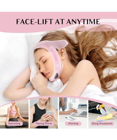 V Line Face Lift Tape | Reusable Silicone Chin Strap for Men & Women | Perfect Lifting Solution 23-27in - Buy Online on GoSupps.com