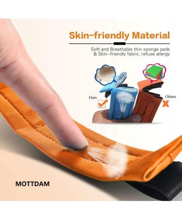 MOTTDAM 2 Pcs Anti Lost Wristband 1.5M Baby Safety Wrist Link Belt - Blue and Orange Walking Hand Strap for Child Toddler Kids - Buy Online on GoSupps.com