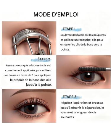 Curling Mascara | Long-Lasting Curling and Lengthening Makeup | Black Tubular Mascara - For Travel Parties Dates Work Special Events Weddings Birthdays - Buy Online on GoSupps.com