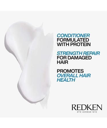 Redken Extreme Shampoo | Strengthen & Repair Damaged Hair | Protein-Infused Shampoo & Conditioner 10.1 Fl Oz - Buy Online on GoSupps.com