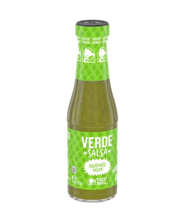 Taco Bell Verde Salsa - 7.5 oz Bottle - Buy Online on GoSupps.com