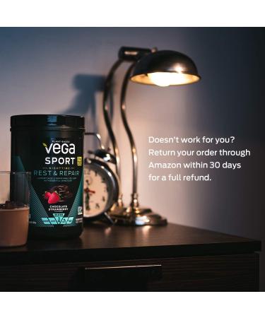 Vega Vanilla Caramel Rest & Repair Powder - 14.2 OZ | Shop Now - Buy Online on GoSupps.com