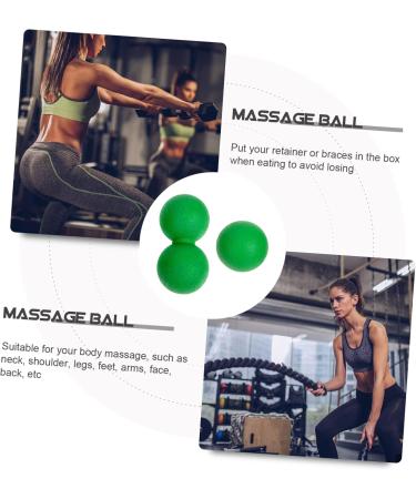 Frcolor Muscle Massage Ball - 4-in-1 Fascia Rollers for Foot & Body Relief | TPE Massage Device for Deep Tissue Care | International Shipping Available - Buy Online on GoSupps.com