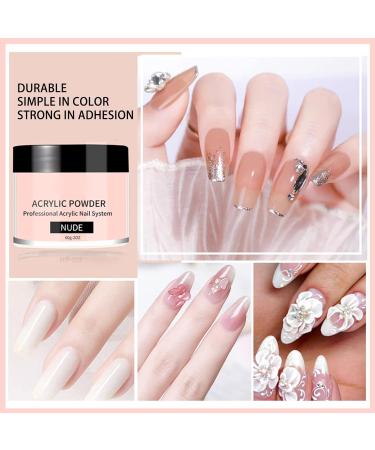 4 Colors Nail Carving Powder Long Lasting 3D Nail Extension Carving Powder Nail Supplies for Manicure 2.1oz - Buy Online on GoSupps.com