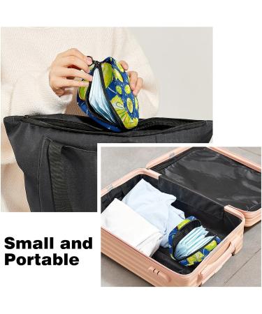 DIY Lemon Print Sanitary Napkin Storage Bag | Portable Menstrual Kit Pouch | Period Cup Holder for Women and Teens - Color 14 - Buy Online on GoSupps.com