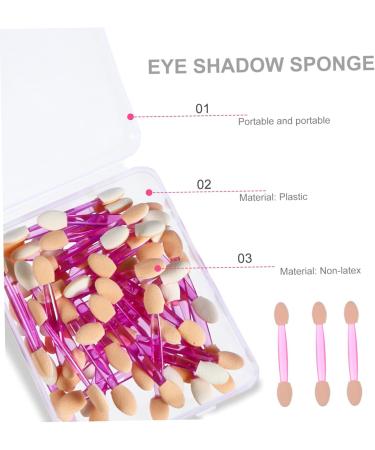 Ipetboom 500 Pcs 5 Boxes Double Ended Eyeshadow Brush Makeup Brush Eye Shadow Applicator Eye Shadow Sponge - Buy Online on GoSupps.com