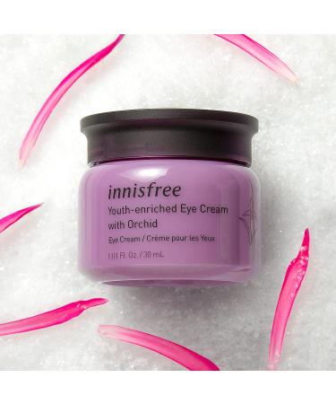 Innisfree Orchid Youth Enriched Eye Cream with Hyaluronic Acid - Moisturizing Eye Cream - Buy Online on GoSupps.com