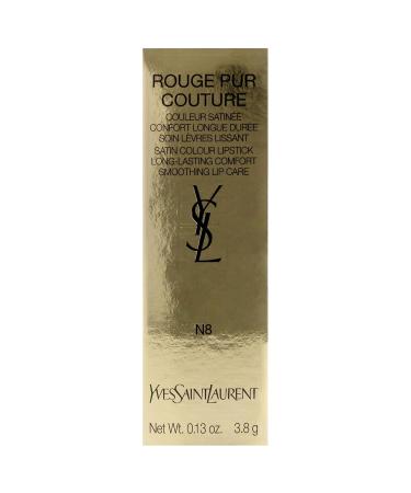 Buy Yves Saint Laurent Rouge Pur Couture Satin Lipstick N8 Blouse Nu for Women - 0.13 oz | International Shipping Available - Buy Online on GoSupps.com