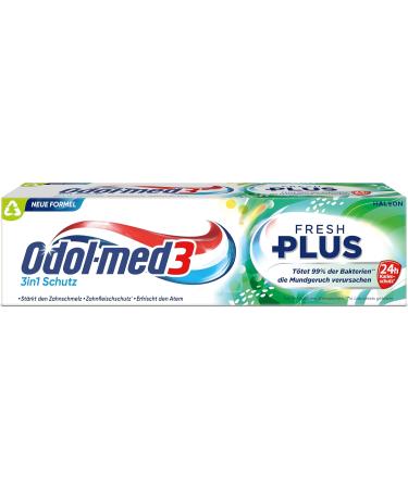 Odol-med3 Fresh Plus Mint Toothpaste 75ml - Long-lasting Freshness for Your Smile | International Shipping Available - Buy Online on GoSupps.com