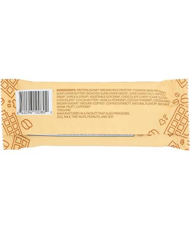 Aloha Organic Chocolate Espresso Protein Bars | 14g Plant-Based Protein 85mg Caffeine Gluten Free & Non-GMO (Pack of 12 - Buy Online on GoSupps.com