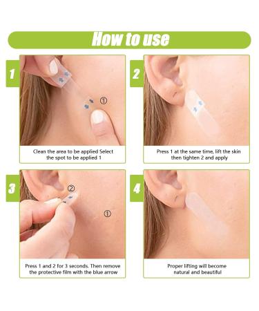 160 Pieces Invisible Face Lift Tape | Enhance Your Look with Clear Effective Skin Lifting Strips - Buy Online on GoSupps.com