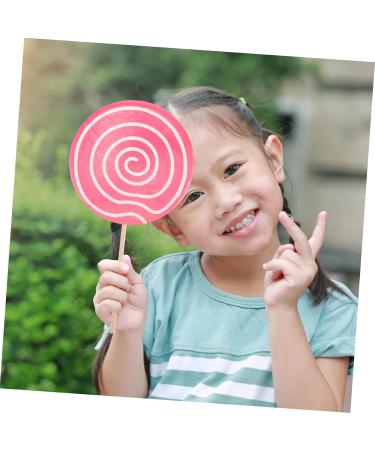 STOBAZA 4pcs Boy Toys Infant Toys Mints Bulk Candy Lollipop Crafts Candy Cane Rainbow Candy Toddler Jesus Pinkx4pcs 14*1CMx4pcs - Buy Online on GoSupps.com
