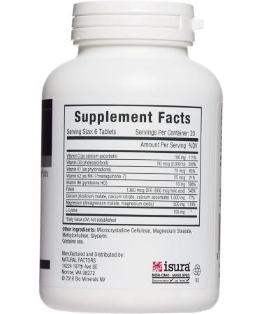 BioSil Healthy Bones Plus - Natural Factors Two-Part Program for Stronger Bones - Buy Online on GoSupps.com