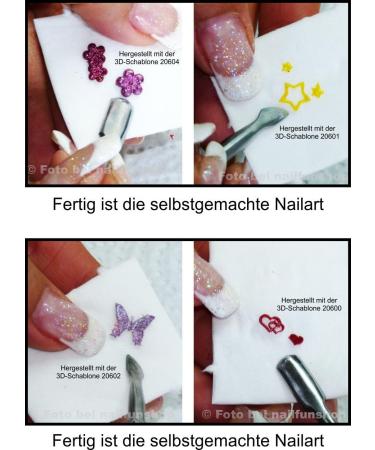 3D Stencil Leaves for UV Gel & Acrylic DIY Nail Art Design Tools for Stunning Manicures - Buy Online on GoSupps.com