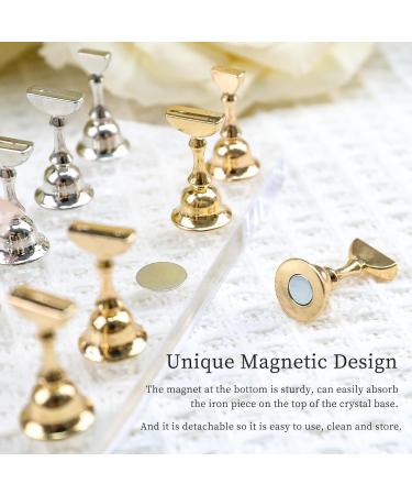 BQAN Nail Holder - Transparent Acrylic Stand for Press On Nails Perfect for Training & Display with Reusable Adhesive Putty - Buy Online on GoSupps.com