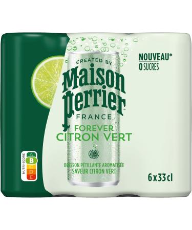 MAISON PERRIER FOREVER Boisson Gazeuse Aromatis e Citron Vert - 4 packs de 6x33cl - Buy Online on GoSupps.com