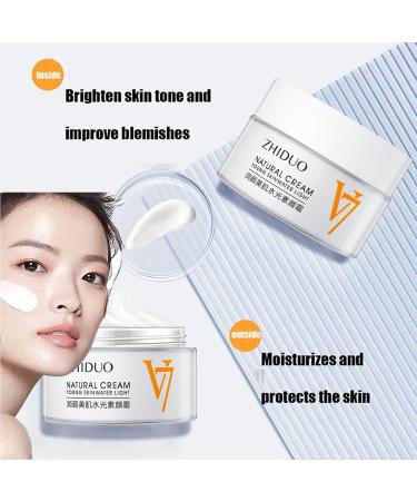 Zhiduo V7 Moisturizing Tone-up Cream: Deep Hydration Waterlight Makeup for All Skin Types - Buy Online on GoSupps.com