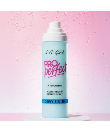 L.A. Girl Cosmetics PRO Perfect Setting Spray Dewy Finish Alcohol-Free Birch Sap + Water Base Micro Mist Formula Hydrating Pore-Blurring Fragrance-Free GFS300 - Buy Online on GoSupps.com