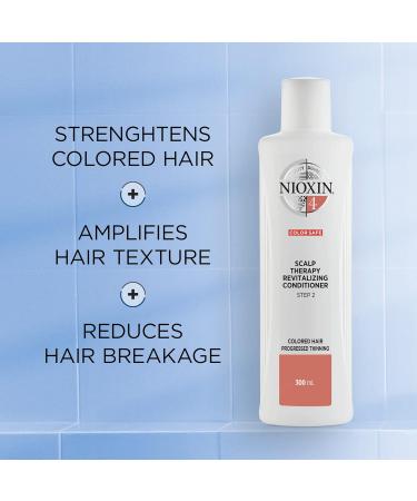 Nioxin System 4 Shampoo & Conditioner Prepack for Color Treated Hair - 33.8 fl oz with Progressed Thinning Pumps - Buy Online on GoSupps.com
