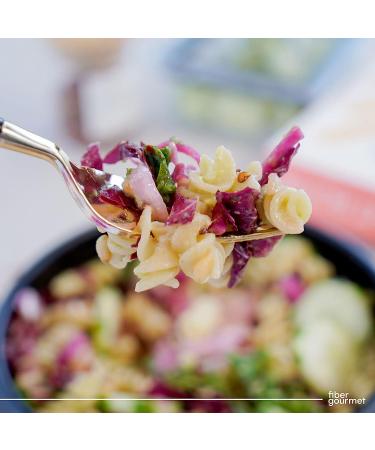 Fiber Gourmet Light Rotini Pasta - 8 Oz (Pack of 6) | Fiber-Rich, Low Calorie, Healthy, Kosher, Vegan Certified, Non-GMO | Made in USA - Buy Online on GoSupps.com