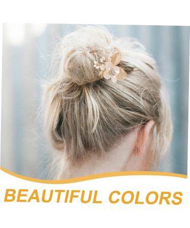Gogogmee Gold Leaf Side Comb Hair Comb Clip Wedding Bride Headpiece Hair Accessories for Women Metal Hair Comb Bridal Hair Clips Women Hair Pin Comb for Bridesmaid Hair Side Comb for Women - Buy Online on GoSupps.com