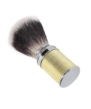 Premium Beard Foam Brush - Curved Handle Synthetic Dirt Removal for Salon & Home Use - GOLD - Buy Online on GoSupps.com
