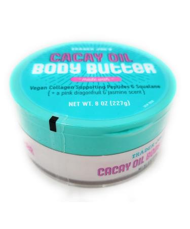 Trader Joe's Limited Edition Cacay Oil Body Butter 8 oz - Nourishing Skin Moisturizer - International Shipping Available - Buy Online on GoSupps.com