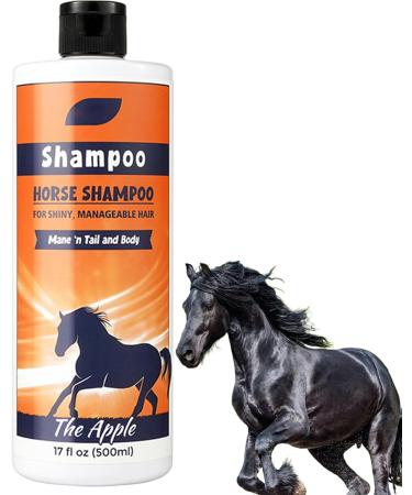Horse Shampoo Mane And Tail Conditioner 500 Ml Deep Nourishing Mane And Tail Detangler Conditioner Coat Cleaner Horse Silage Supplies Add Shine Detangle Repel Dirt and Dust Multicolored - Buy Online on GoSupps.com