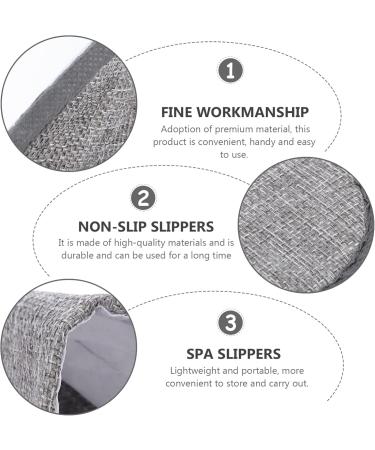 Buy Healvian 20PC Disposable Hotel Slippers - Unisex Guest Slippers for Hotels Spas & Home - Buy Online on GoSupps.com