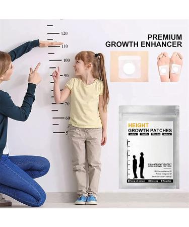 HeightUP Acupuncture Foot Patch - Height Growth & Bone Enhancement Stickers for Adults & Teens | 64 PCs (8 Pack) - Buy Online on GoSupps.com